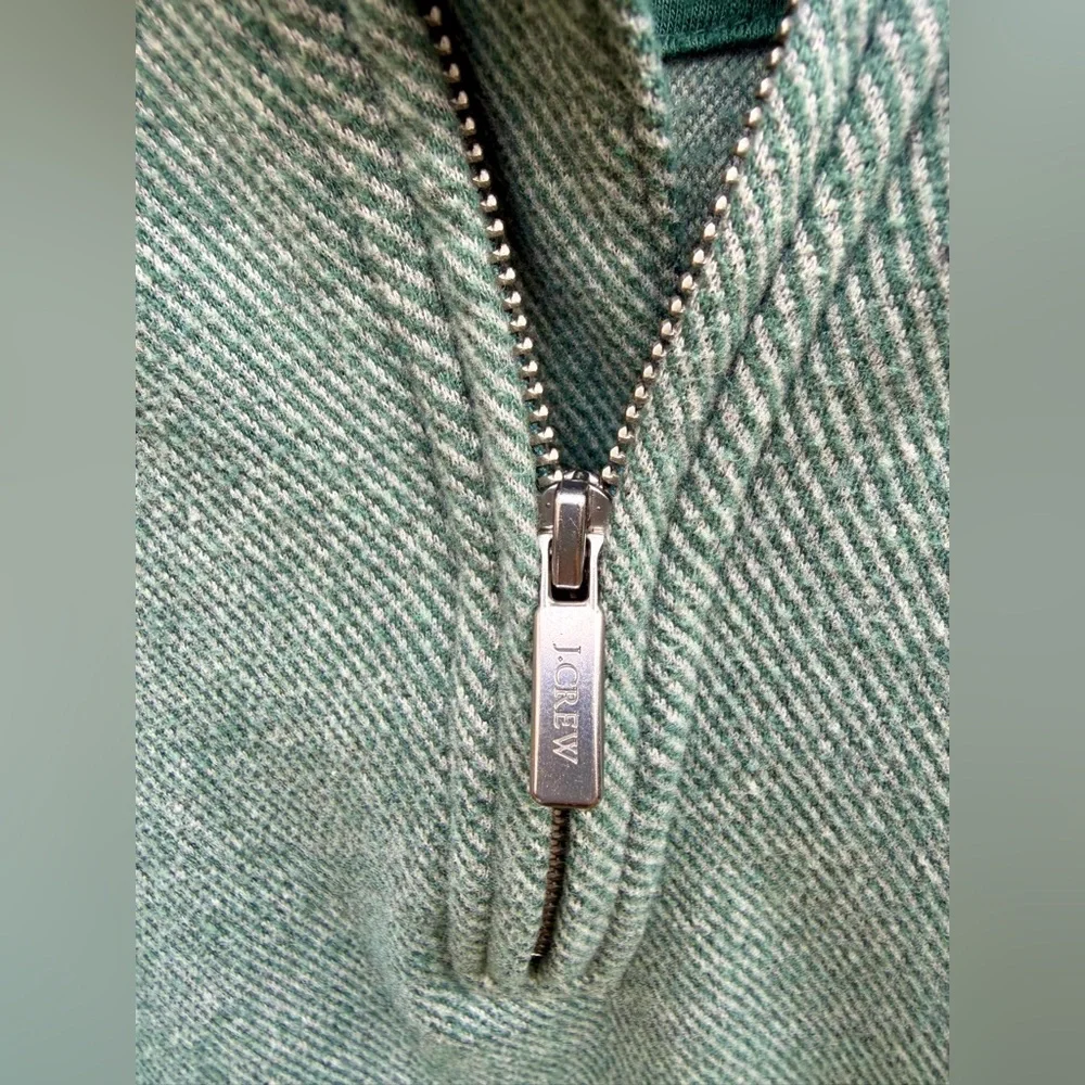 J. Crew Men's Sage quarter-zip